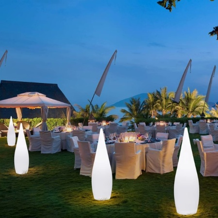 Светильник Капля 24х80 питание от АКБ, RGB Светильник Капля 24х80 питание от АКБ, RGB