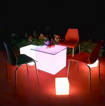 Светильник Куб 20 питание от сети 220В, RGB