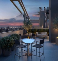 Комплект светящейся мебели Стол+2 стула V5 Комплект светящейся мебели Стол+2 стула V5